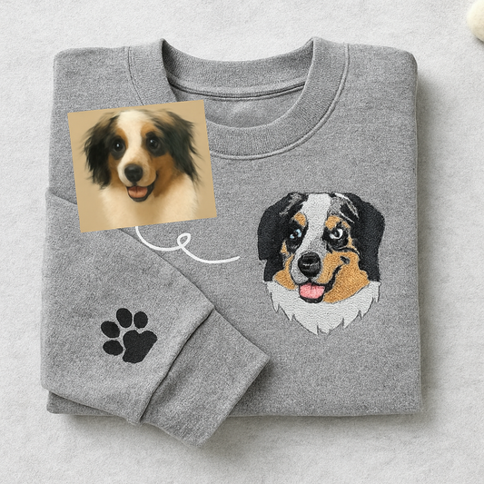 Paw Thread Embroidery — Personalized Unisex Embroidery Clothing
