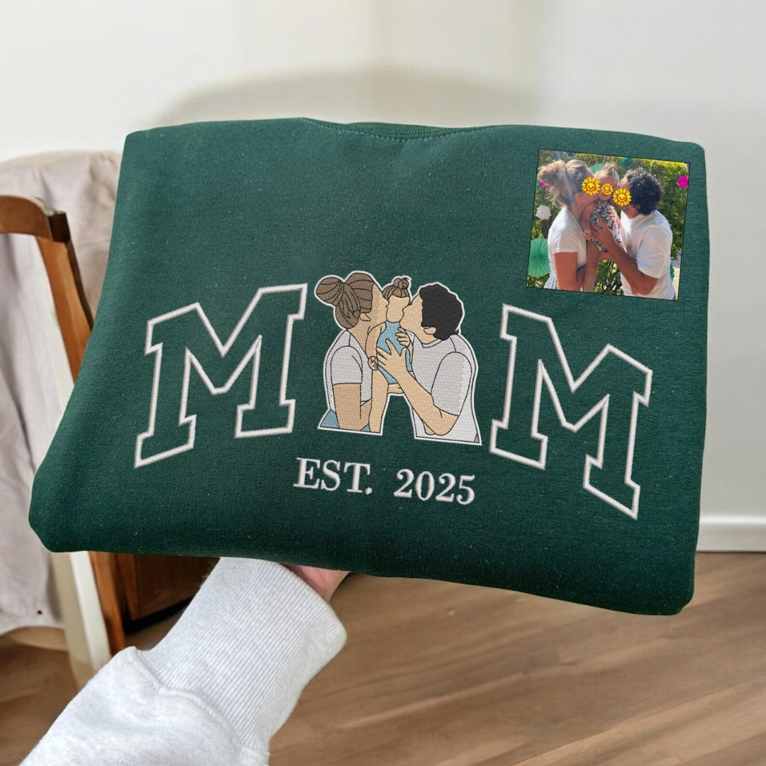 Mom personalized T-Shirt, Oversized T-Shirt Photo print