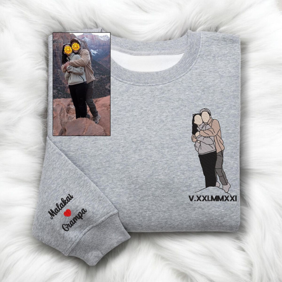 Memory Stitch — Personalized Unisex Embroidery Clothing