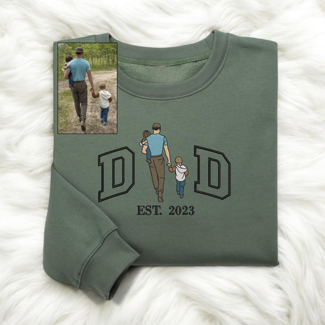 Dad personalized T-Shirt, Oversized T-Shirt Photo print
