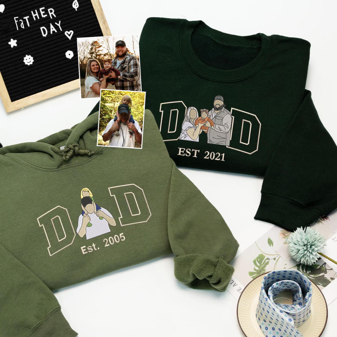 Dad personalized T-Shirt, Oversized T-Shirt Photo print
