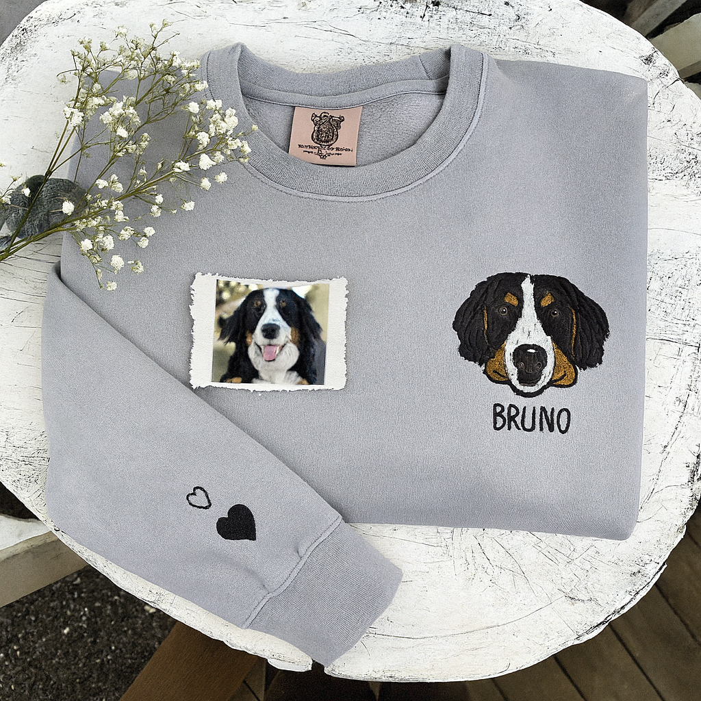 Paw Thread Embroidery — Personalized Unisex Embroidery Clothing