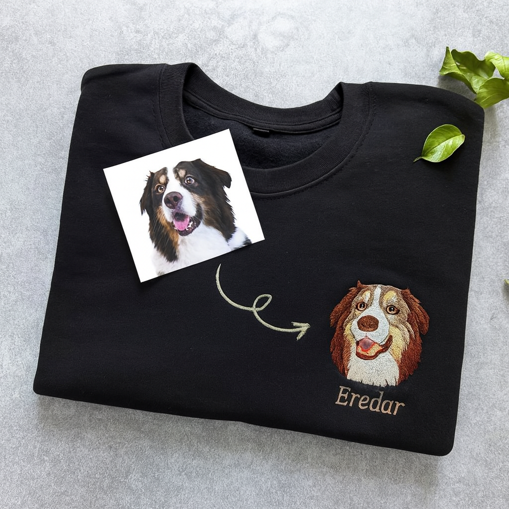 Paw Thread Embroidery — Personalized Unisex Embroidery Clothing